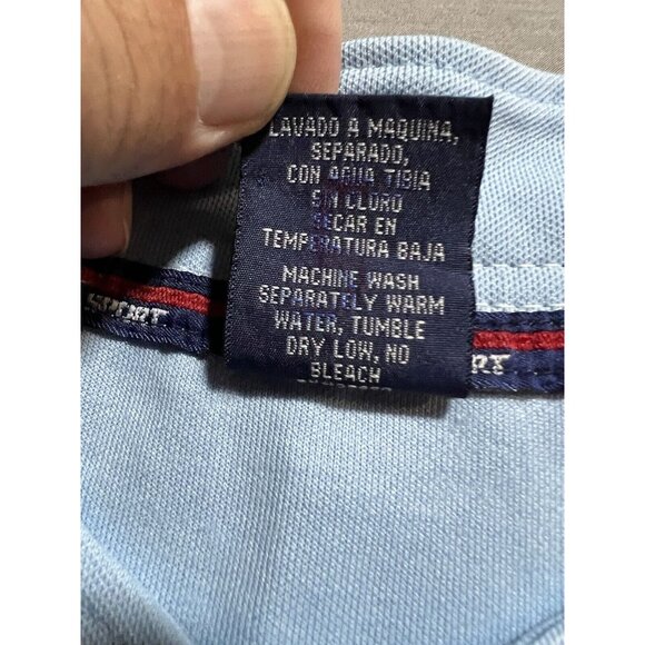 Vintage Willie Esco Baseball‎ Jersey Mens Large Blue Button Sewn Short Sleeve. - Picture 5 of 13